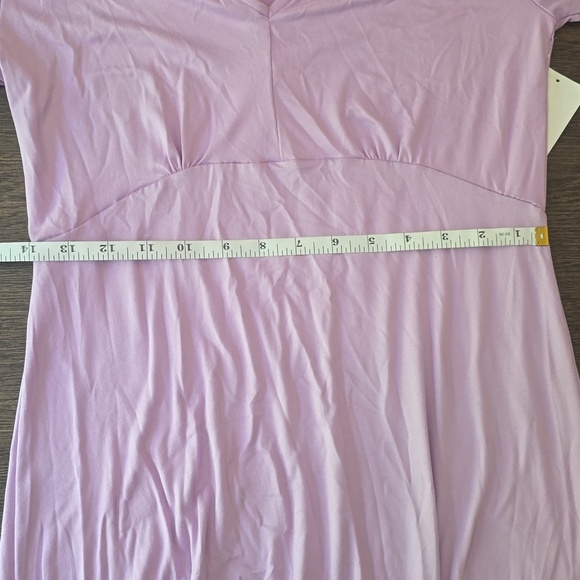 Velvet Torch Purple Long Sleeve MIDI Dress Size Large(12-14) NWT - Picture 14 of 16